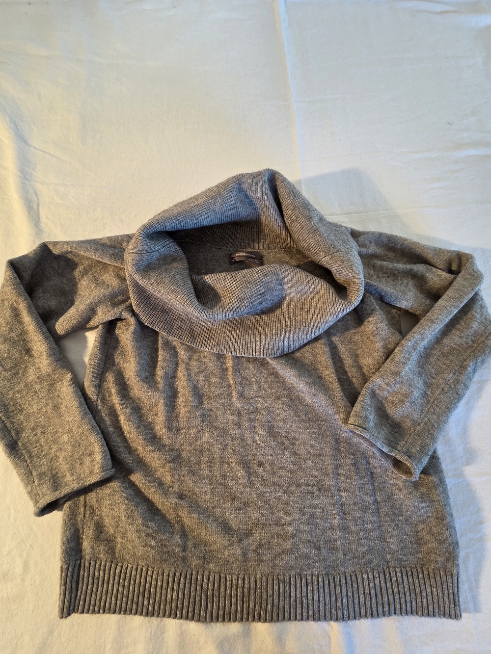 Anthropologie Gray Shelby Pullover Super Soft Off-the Shoulder